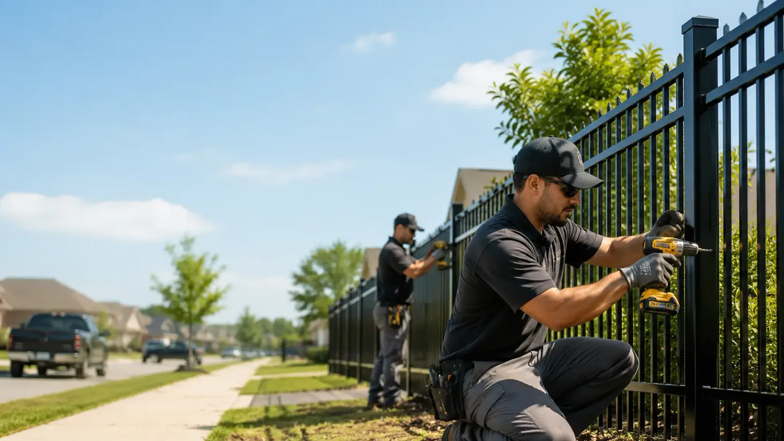Metal Fence Installation in Flom, MN